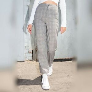 Brandy Melville Plaid Amelia Pants